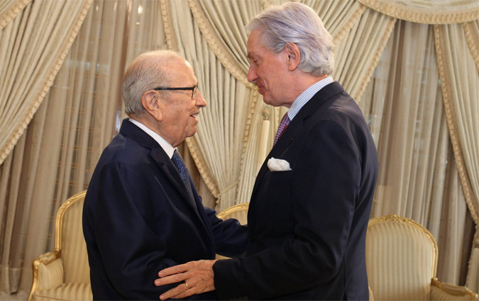 Franois Gouyette fait ses adieux  Bji Cad Essebsi
