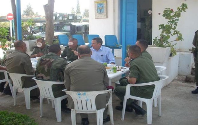 Farhat Horchani visite la base militaire d'Oued Ellil