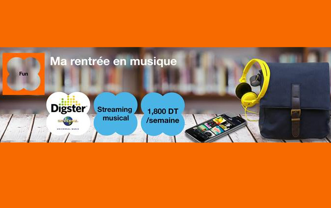 Nouveau : Orange Tunisie lance en avant-première le service DIGSTER d'Universal Music