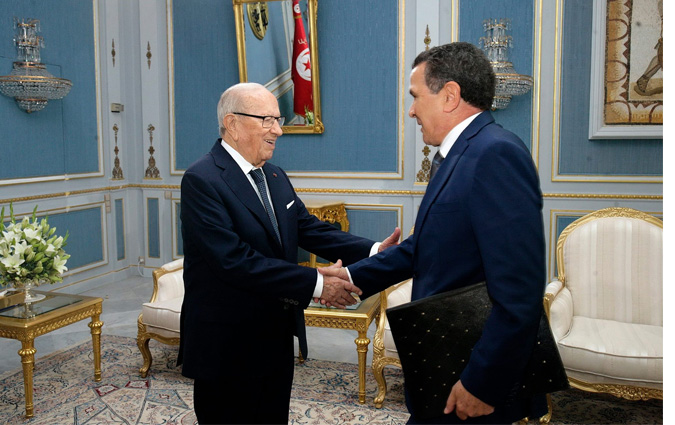 Bji Cad Essebsi reoit Farhat Horchani

