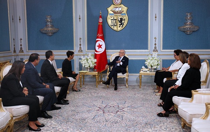 Béji Caïd Essebsi reçoit une délégation de l'instance nationale pour la prévention de la torture