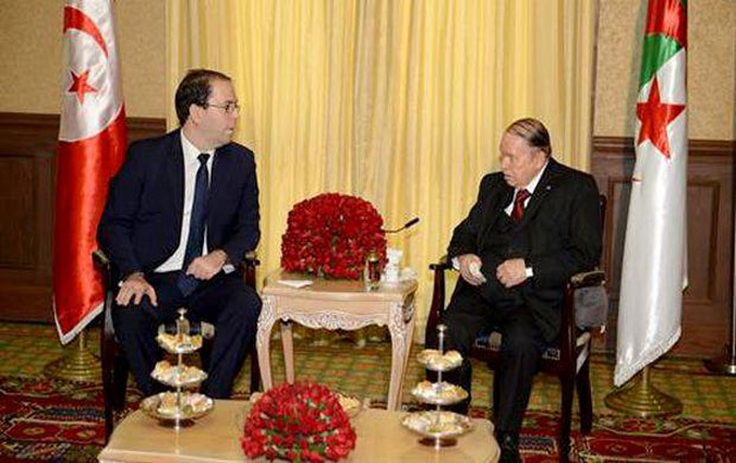 Youssef Chahed reçu par Abdelaziz Bouteflika