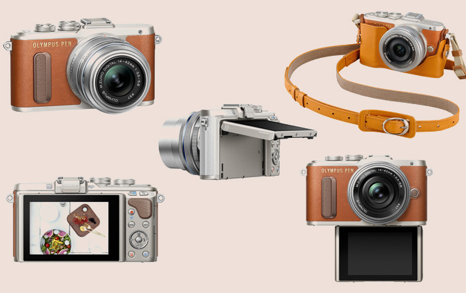 Pen E-PL8, le nouvel appareil photo aux courbes féminines d'Olympus