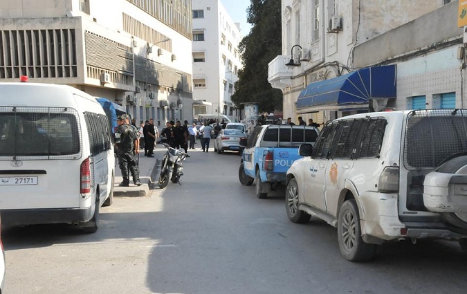 La police municipale effectue une descente dans la rue des Salines