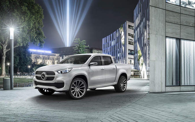 Concept X-CLASS, un avant-goût de la 1ère gamme de pick-up de Mercedes-Benz