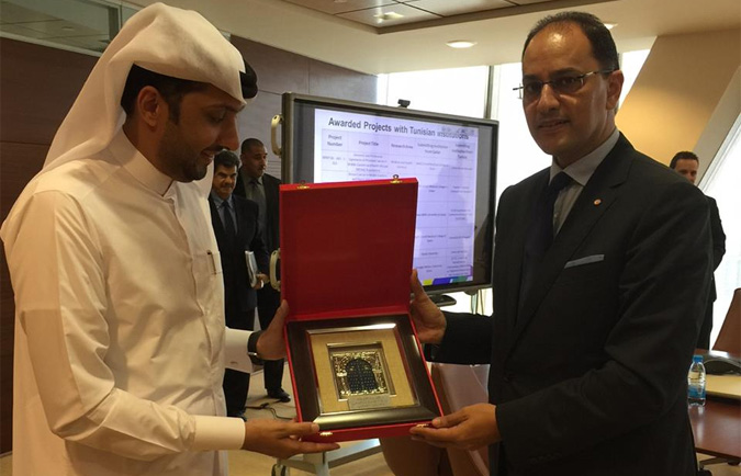 Slim Khalbous en visite de travail au Qatar