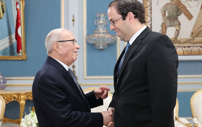 La prochaine visite en France de Youssef Chahed, objet d'une entrevue avec le chef de l'Etat

