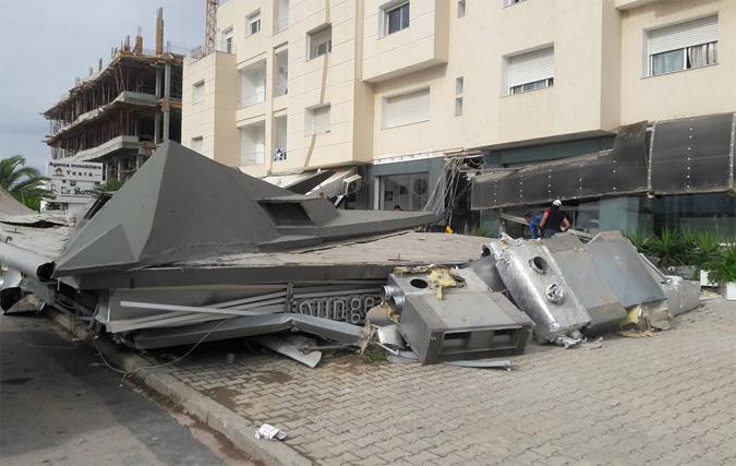 Destruction de plusieurs cafés non autorisés aux Berges du Lac II