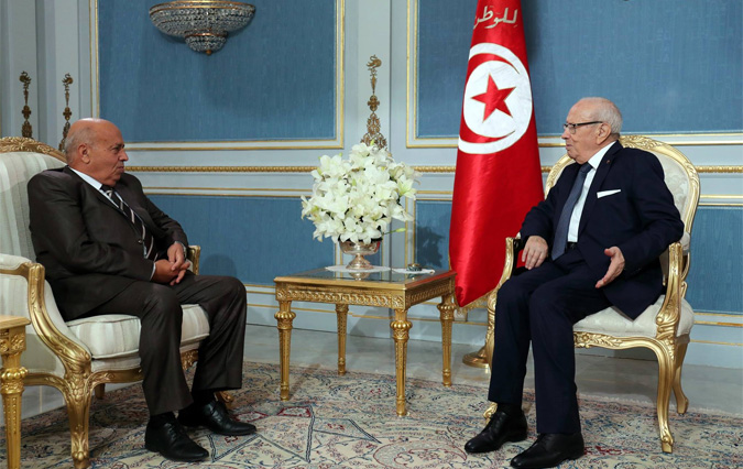 Béji Caïd Essebsi reçoit Abid Briki