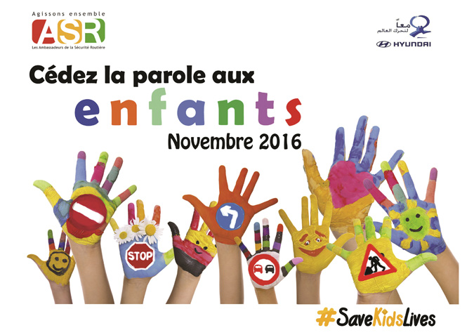 L'association ASR et Alpha Hyundai Motor cèdent la parole aux enfants