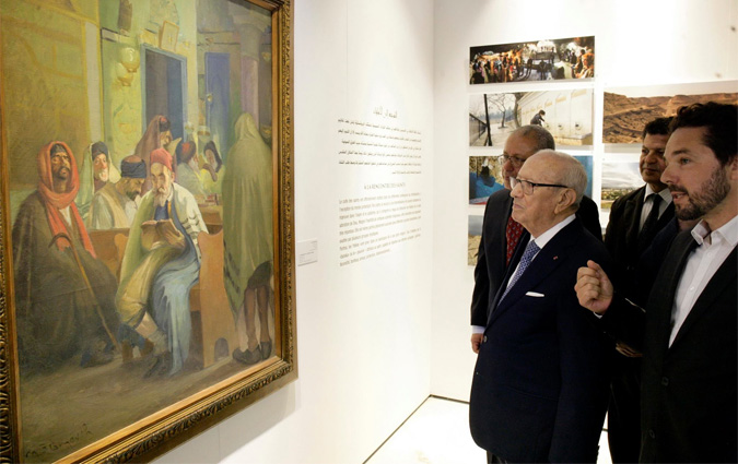 Bji Cad Essebsi inaugure l'exposition  Lieux sacrs communs  au muse du Bardo

