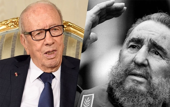 Décès de Fidel Castro : Béji Caïd Essebsi présente ses condoléances au président cubain
