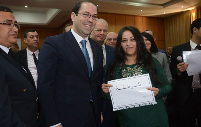 Visite de Chahed à Jendouba : Accord de financement pour 200 petits projets dans le gouvernorat
