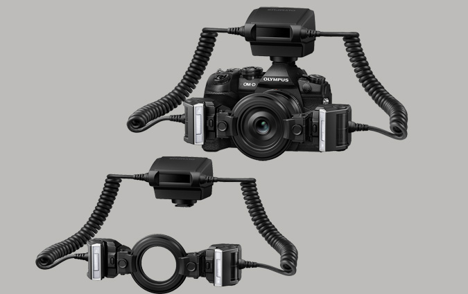Olympus annonce son flash macro STF-8, léger et robuste