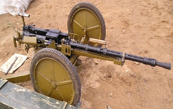 Découverte d'une cache d'armes à Ben Guerdène abritant une mitrailleuse de calibre 14,5 mm