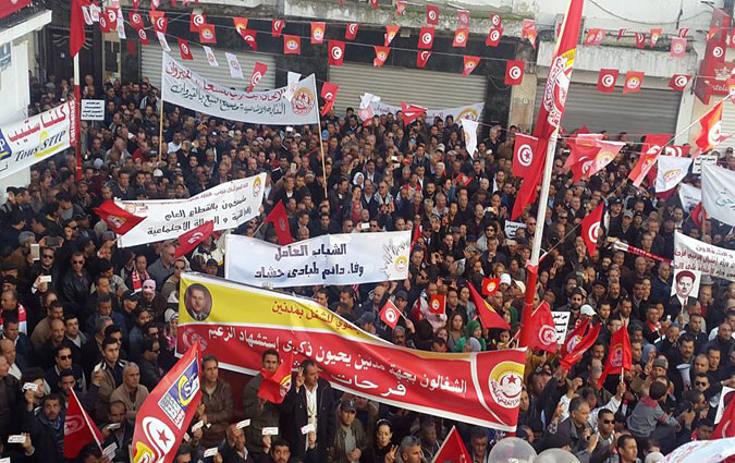 L'UGTT commémore le 64ème anniversaire de l'assassinat de Farhat Hached