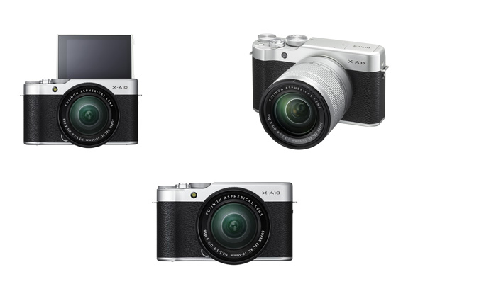 Le Fujifilm X-A10, l'appareil photo numérique hybride à objectif interchangeable