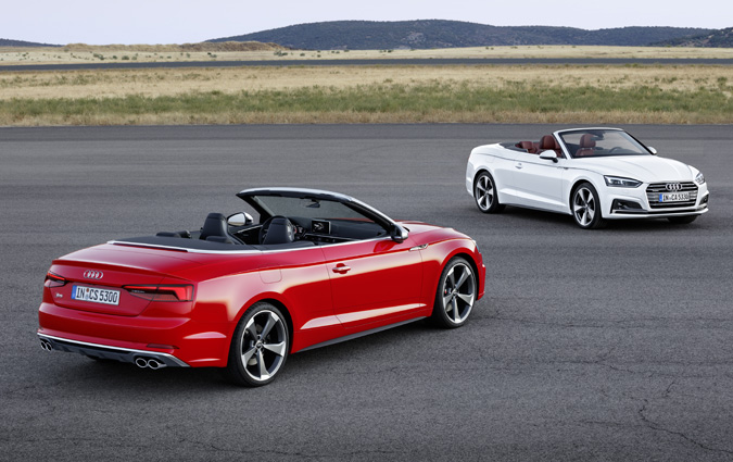 Audi dévoile ses A5 et S5 Cabriolet