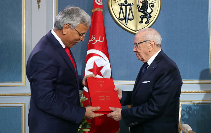 Béji Caïd Essebsi reçoit Kamel Ayadi