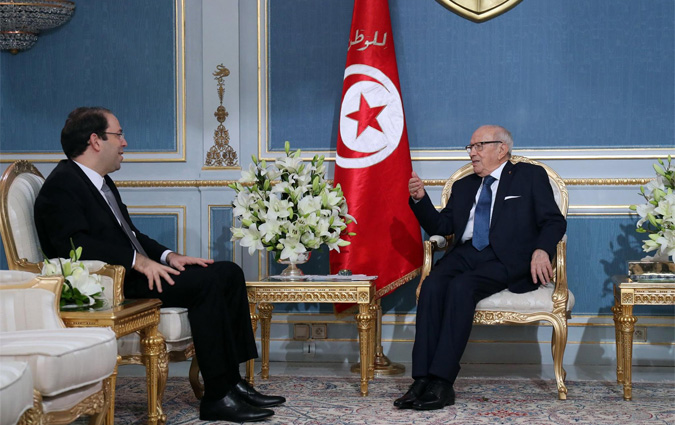 Les réformes économiques, objet de la rencontre entre Béji Caïd Essebsi et Youssef Chahed