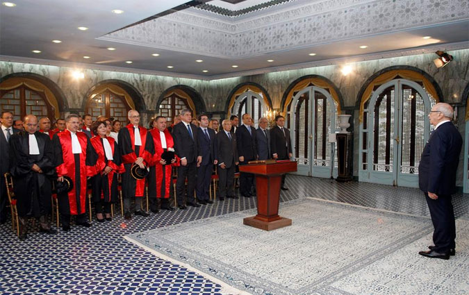 Les membres du Conseil supérieur de la magistrature prêtent serment