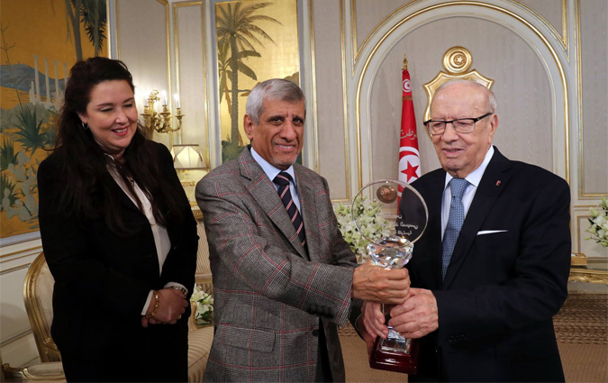 Bji Cad Essebsi reoit le directeur gnral de l'ALECSO