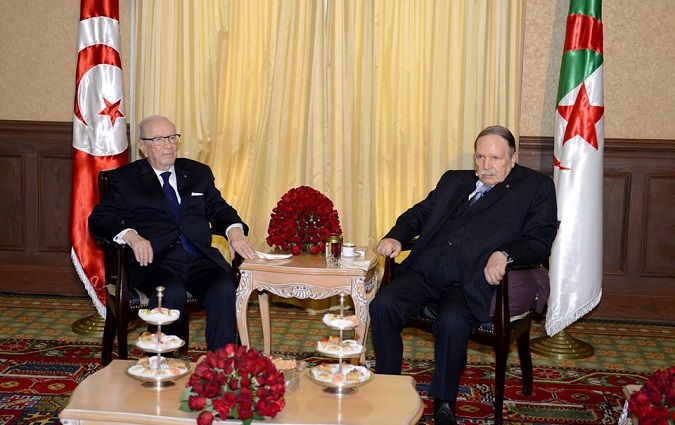 Béji Caïd Essebsi reçu par Abdelaziz Bouteflika à Alger