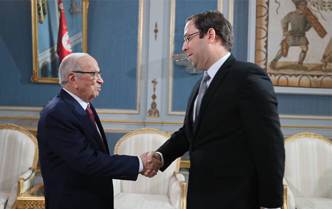 L'affaire Mohamed Zouari, objet de la rencontre entre Béji Caïd Essebsi et Youssef Chahed