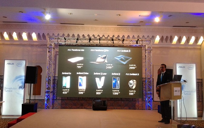 ASUS lance sa nouvelle gamme de tlphonie mobile Zenvolution sur le march tunisien