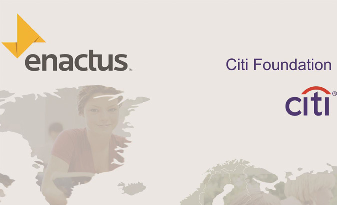 Enactus et la Fondation Citi s'associent pour accompagner 4000 jeunes pour devenir des Entrepreneurs sociaux dans la rgion du Maghreb.
