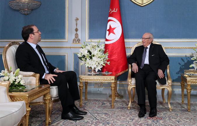 Les Tunisiens de retour des foyers de tension, objet d'une rencontre entre BCE et Chahed

