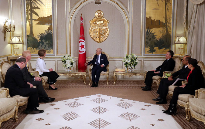 Béji Caïd Essebsi reçoit les lettres de créance de quatre ambassadeurs