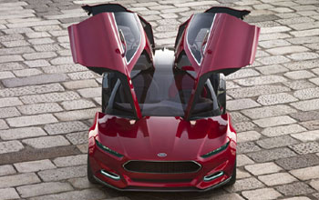 Evos, le concept préfigurant le nouveau style Ford