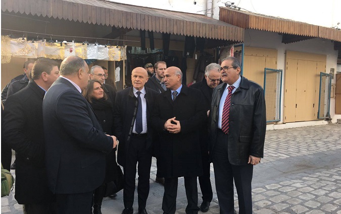 Olivier Poivre d'Arvor inaugure le parcours rhabilit de la Mdina de Sfax 