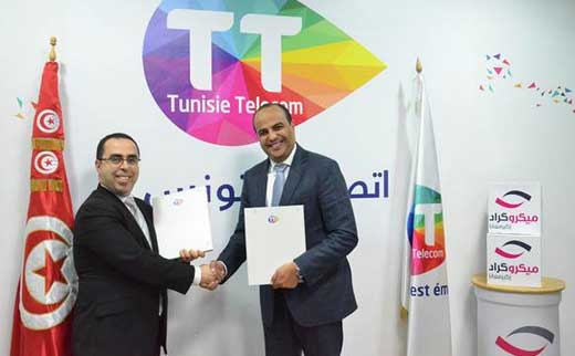 Tunisie Telecom signe un partenariat avec Microcred