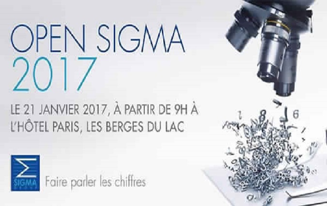 A télécharger : Détails des chiffres de l'Open Sigma 2017