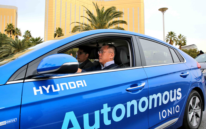 Huyndai Motor rvle sa Vision de la  mobilit future 

