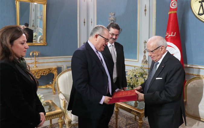 Béji Caïd Essebsi reçoit le doyen de la Faculté de sciences juridiques, politiques et sociales de Tunis