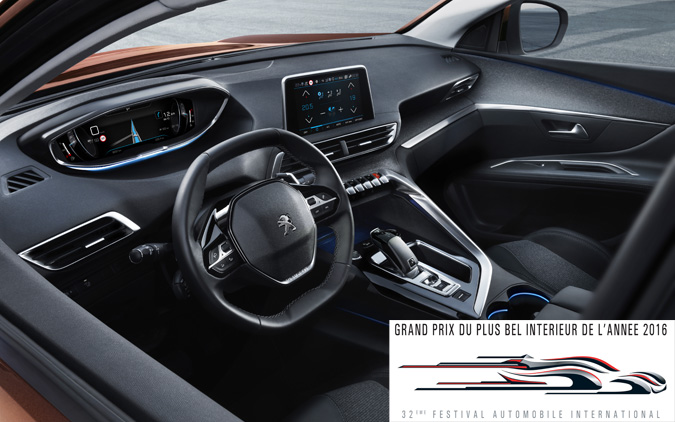 La nouvelle Peugeot 3008 primée au Festival Automobile International