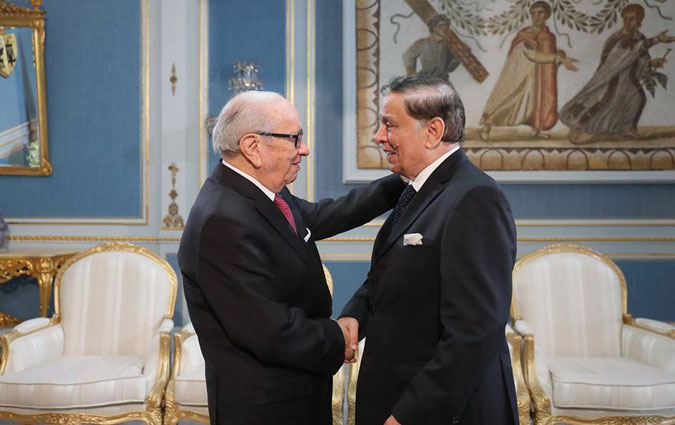 Bji Cad Essebsi reoit Habib Ammar