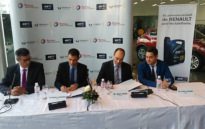 Le groupe Mzabi renouvelle son partenariat avec Total Tunisie

