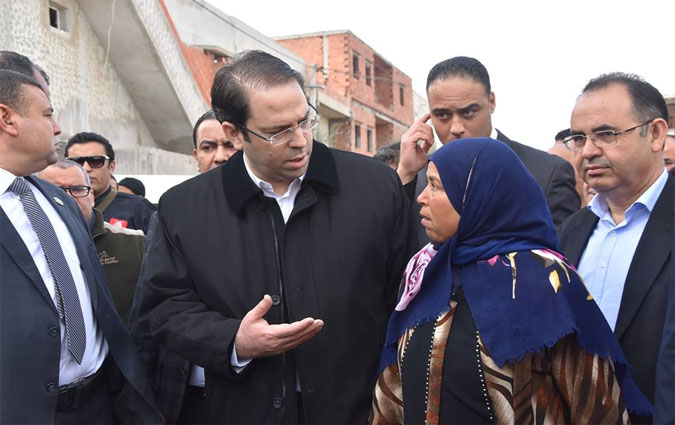 Youssef Chahed visite plusieurs quartiers populaires de la capitale