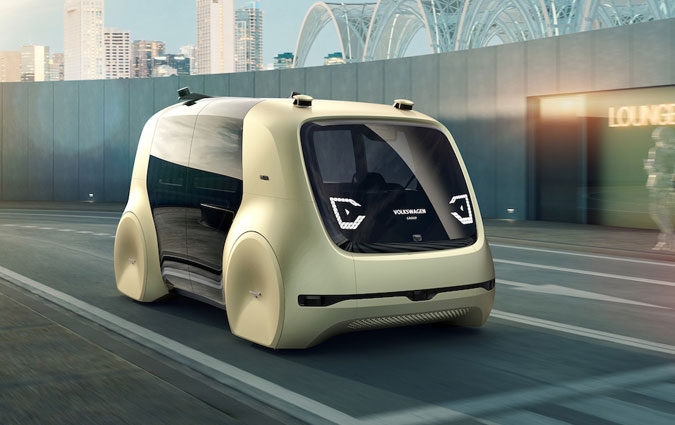 Sedric, le 1er concept-car de voiture autonome du Groupe Volkswagen
