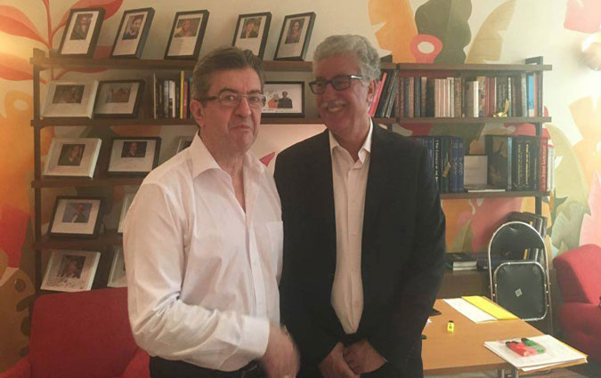 Hamma Hammami invité de Jean-Luc Mélenchon