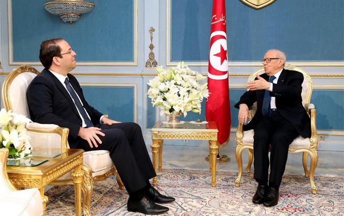 La tourne de Chahed en Afrique objet d'une entrevue avec Bji Cad Essebsi 