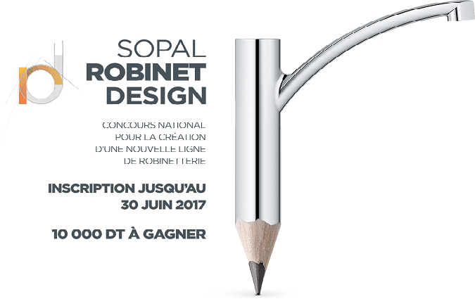 La société Sopal et l'ATD organisent le concours du meilleur designer de robinetterie