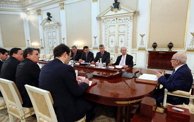 Béji Caïd Essebsi préside la réunion du Conseil de sécurité nationale