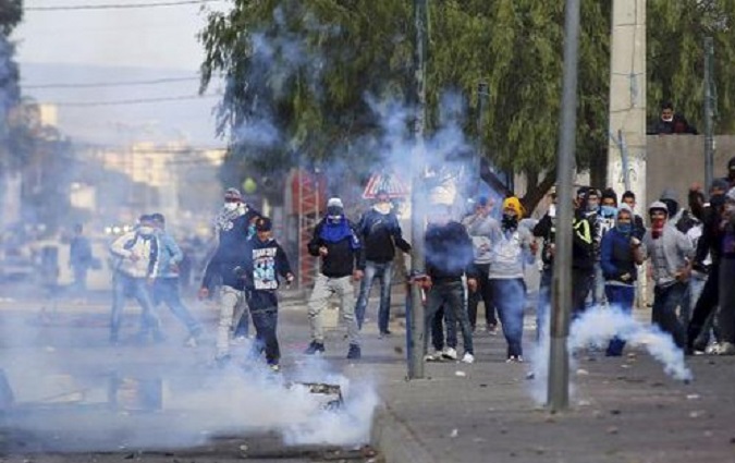 La Manouba - Affrontements suite à l'immolation par le feu d'un marchand ambulant