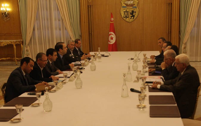 Réunion entre les signataires de l'accord de Carthage