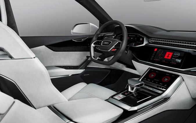Android, intgr dans le concept Q8 Sport d'Audi